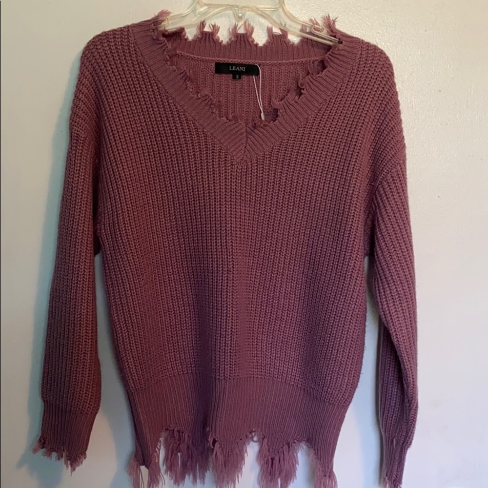 Distressed Sweater